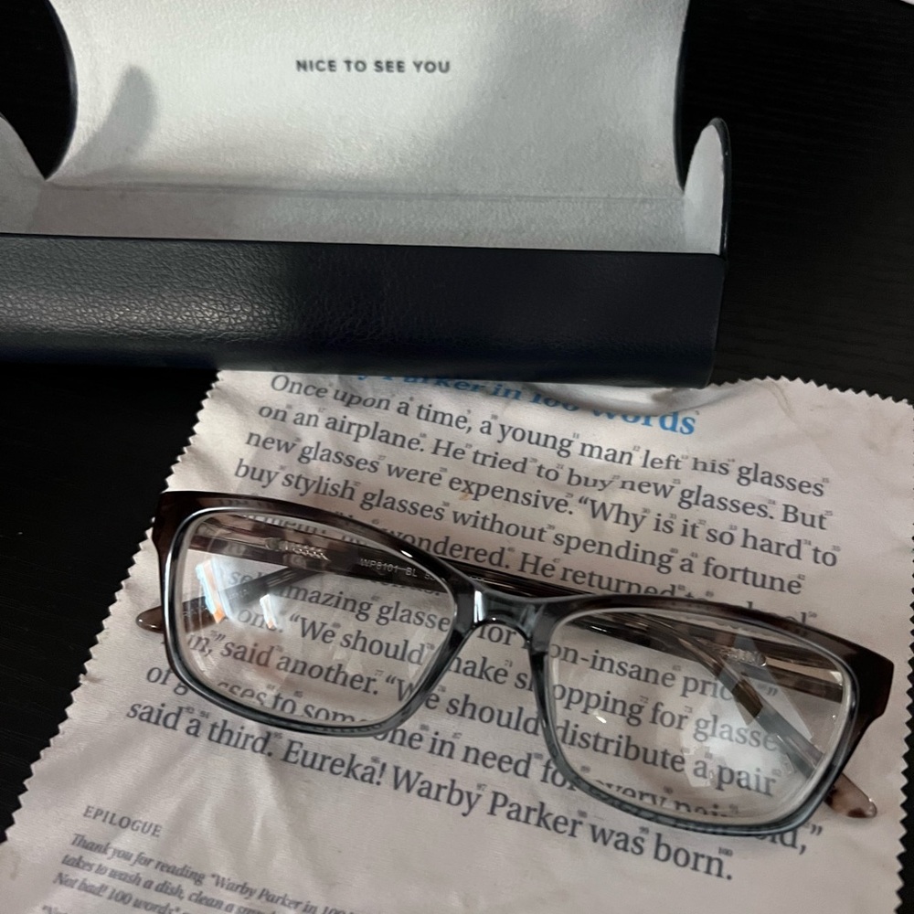 Warby Parker Tortoise Shell Glasses